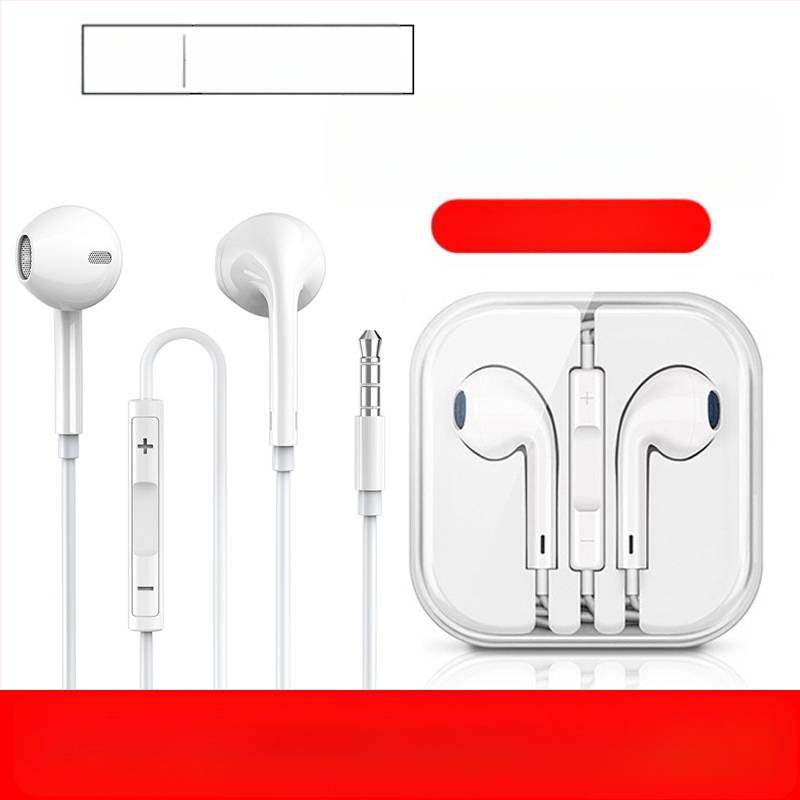 In-ear кабелни слушалки с басов звук и микрофон, модел 20160517, кабел 120 см