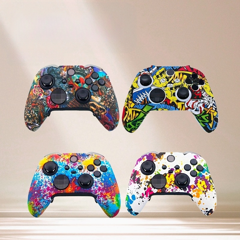 Силиконов предпазен калъф за контролер Xbox Series X/S с камуфлажен воден принт