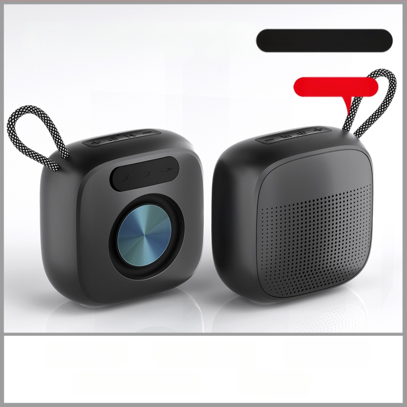 Ασύρματο Bluetooth ηχείο εξωτερικού χώρου, φορητό Macaron, με φωνητικές προτροπές, 5W, Bluetooth 5.3, ενσωματωμένη μπαταρία 300–500 mAh, 100 Hz–20 kHz, εμβέλεια 10 m