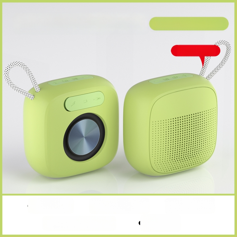 Ασύρματο Bluetooth ηχείο εξωτερικού χώρου, φορητό Macaron, με φωνητικές προτροπές, 5W, Bluetooth 5.3, ενσωματωμένη μπαταρία 300–500 mAh, 100 Hz–20 kHz, εμβέλεια 10 m
