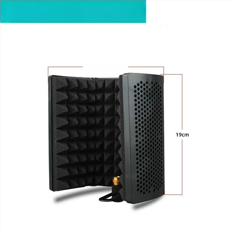 Ακουστικά Αξεσουάρ: YALIMIC Μίνι Κάλυμμα Ηχομόνωσης Μικροφώνου με Τρεις Θύρες