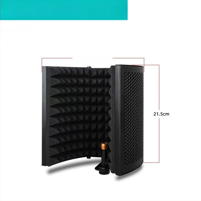 Ακουστικά Αξεσουάρ: YALIMIC Μίνι Κάλυμμα Ηχομόνωσης Μικροφώνου με Τρεις Θύρες