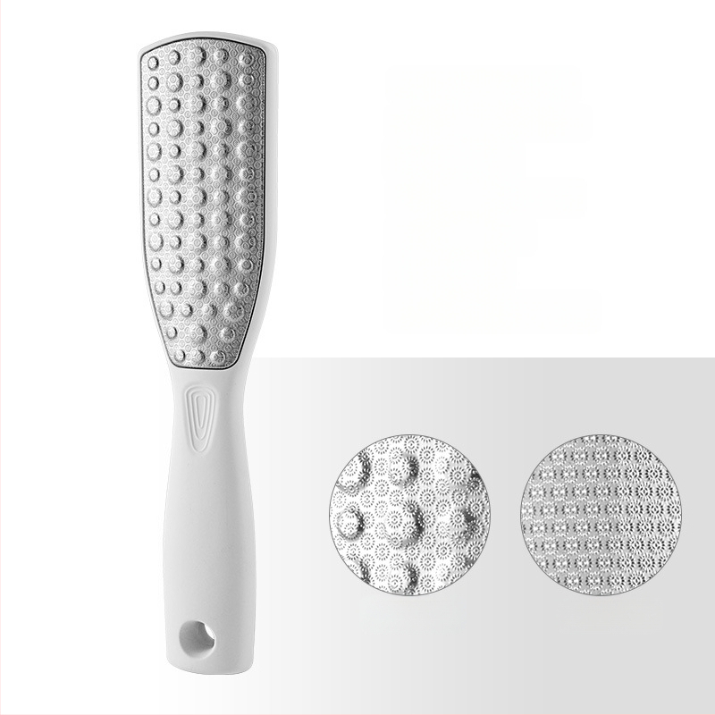 Διπλής όψεως λειαντής ποδιών από ανοξείδωτο ατσάλι, ABS/PP, εργαλείο περιποίησης ποδιών, μοντέλο SKU001362