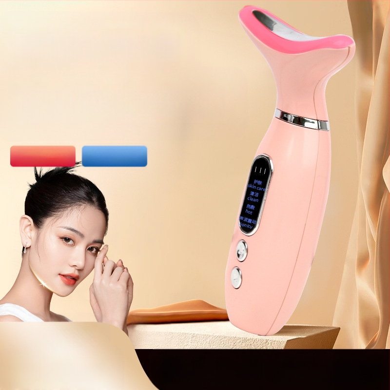 GLX-010 Kaklo grožio priemonė – įkraunama, 128,1 g; liftingas ir stanginimas, raukšlių išlyginimas, veido formavimas į V formą; vibruojantis masažas; tinka visiems odos tipams