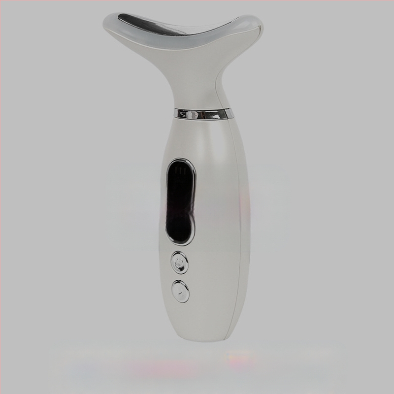 GLX-010 Kaklo grožio priemonė – įkraunama, 128,1 g; liftingas ir stanginimas, raukšlių išlyginimas, veido formavimas į V formą; vibruojantis masažas; tinka visiems odos tipams