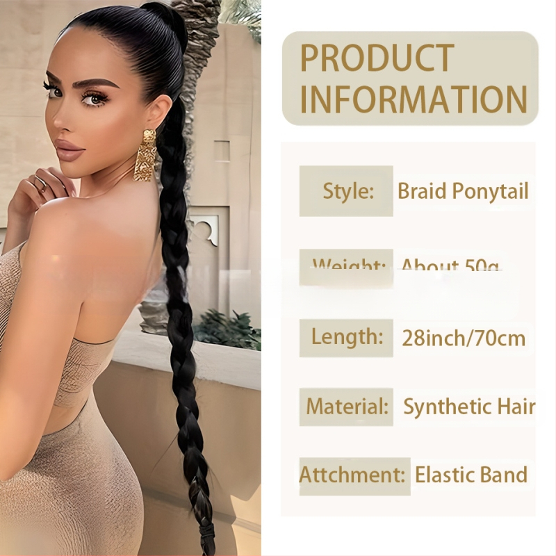 Poni parūka no termiski izturīgām šķiedrām, mehāniska konstrukcija, krāsošana un perm pieļauta