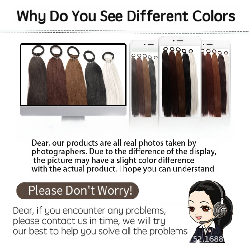 Poni parūka no termiski izturīgām šķiedrām, mehāniska konstrukcija, krāsošana un perm pieļauta