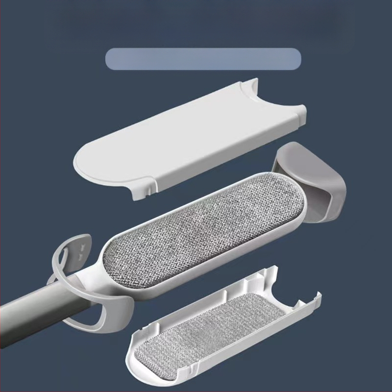 Statinis plaukų šalinimo šepetėlis – plastikinė konstrukcija, tinka drabužiams, paklodėms ir paltams; kilmė Zhejiang; pristatymas 2013 m. pavasarį; modernus paprastas stilius