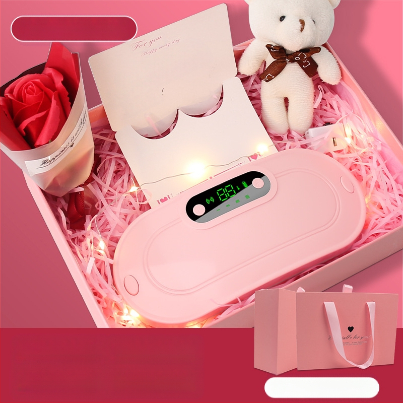 Grijajući pojas za trbuh s vibracijskim masažom, model Y20, punjivi, funkcija timera, temperatura 50–60°C