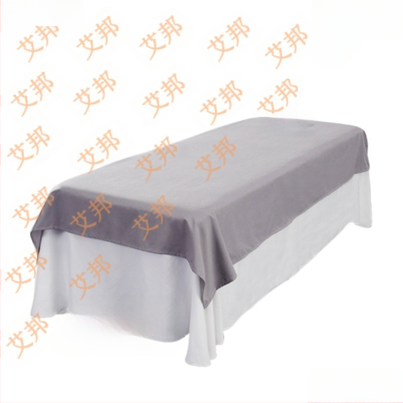 Aibang полиестер-памук спален чаршаф, еднотонен модел, реактивно печатане и боядисване, модерен минималистичен стил