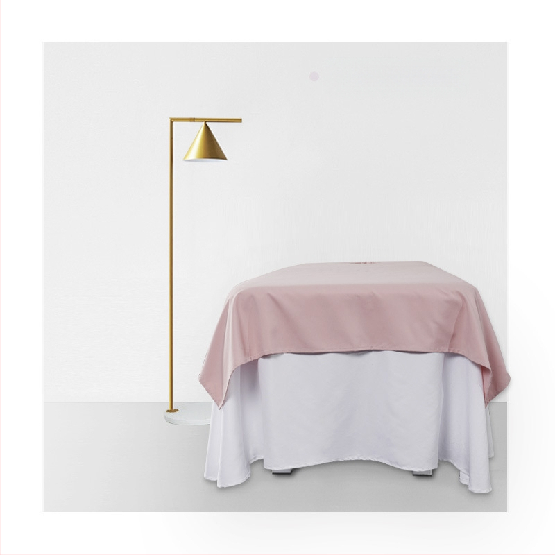 Aibang полиестер-памук спален чаршаф, еднотонен модел, реактивно печатане и боядисване, модерен минималистичен стил