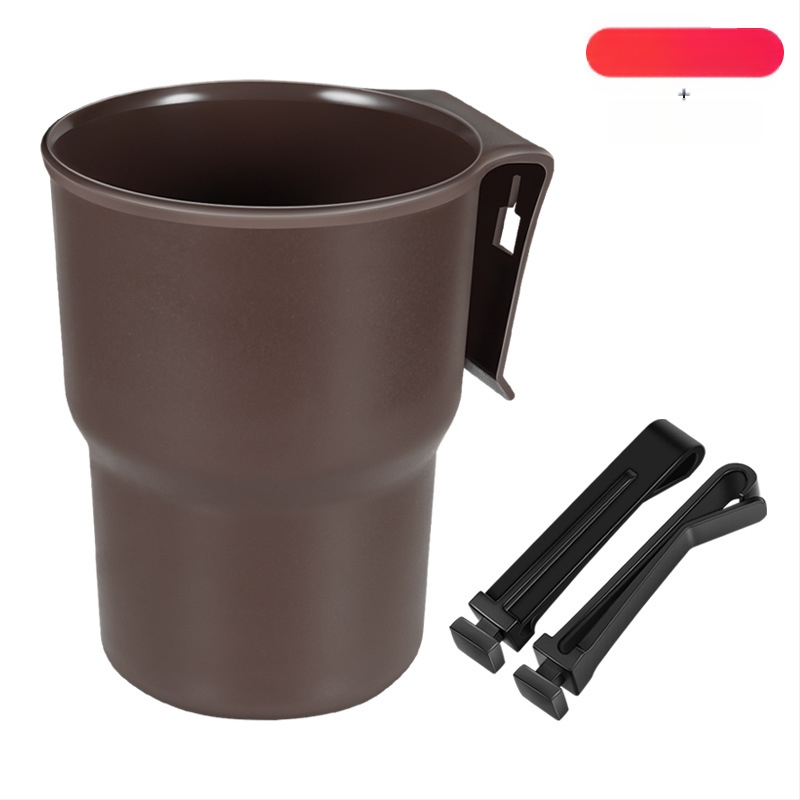 CHISHAN automobilinis daugiafunkcis puodelių laikiklis, montavimas į oro išleidimo angą, PP medžiaga, modelis Naujas puodelių dėklas, suderinamas su oro išleidimo angomis, sėdynės atlošu ir centrinė konsolė