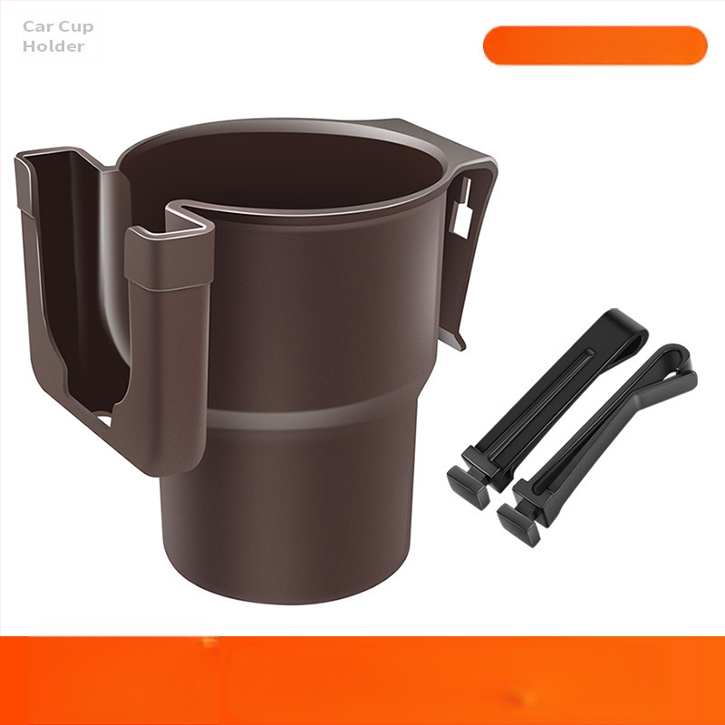 CHISHAN automobilinis daugiafunkcis puodelių laikiklis, montavimas į oro išleidimo angą, PP medžiaga, modelis Naujas puodelių dėklas, suderinamas su oro išleidimo angomis, sėdynės atlošu ir centrinė konsolė