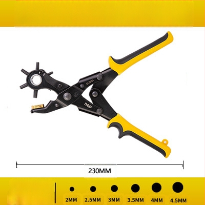 Дупчен инструмент за колани – многофункционални клещи за пробиване, стомана от хром-ванадиева сплав