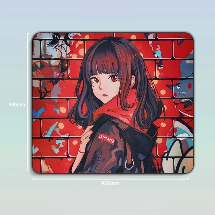 Pelės kilimėlis - mažas gumos kilimėlis, neslystantis, mechaninis apdirbimas, logotipas atspausdintas, pritaikoma pagal brėžinius