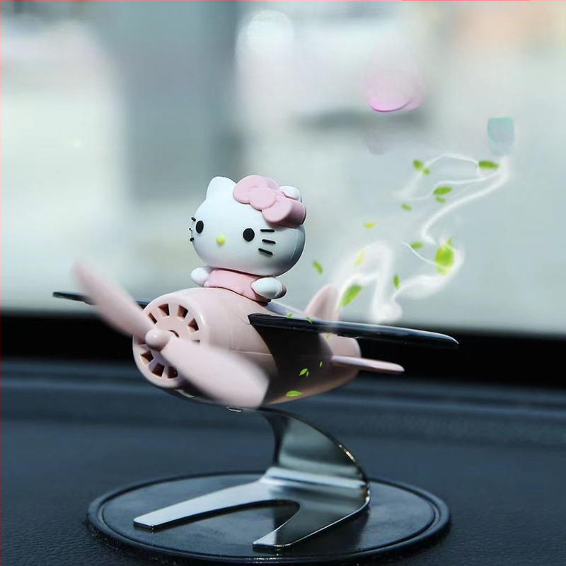 Automobilių kvapų difuzorius su saulės energija varomu pasukamu lėktuvo dizainu, vidaus dekoras, gėlėtas kvapas, kvapo šalinimas