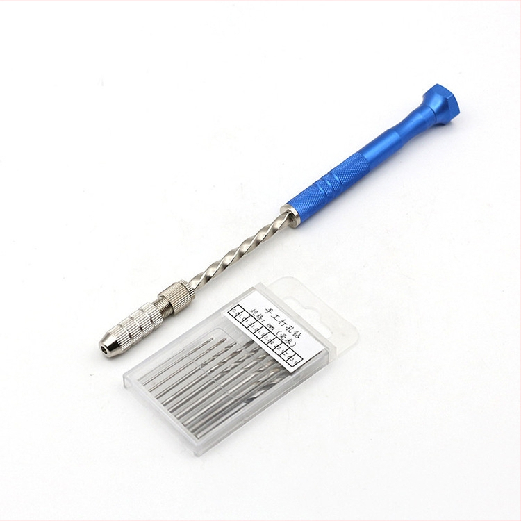 Malikang Tools ръчна бормашина – високоскоростна стомана, 0,5–3,2 мм, метричен и имперски формат, за домашна употреба