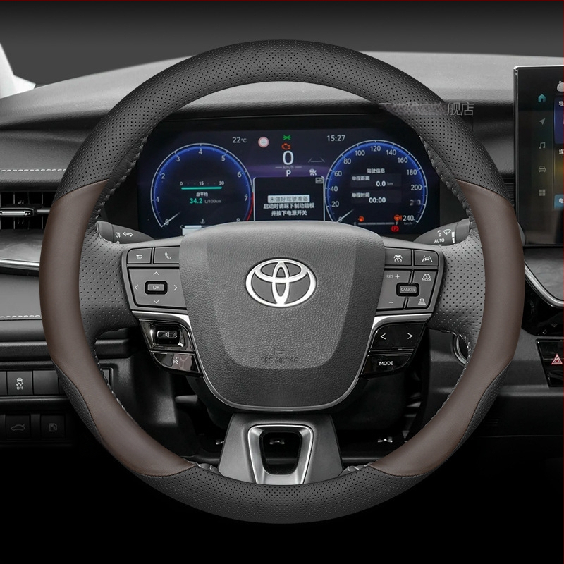 Volano dangtelis automobiliui – sportinio stiliaus, universalus visoms sezonoms, iš galvijų odos, specialiai skirtas automobiliams.