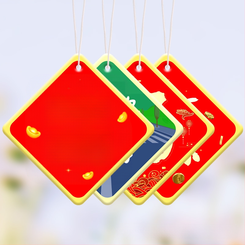 Automobilinis kvapų pakabukas su rožių kvapu, kabinamas kvapas aksesuaras, pritaikomas dizainas, išgarinimo laikas 31–60 dienų, galiojimo laikas vieneri metai