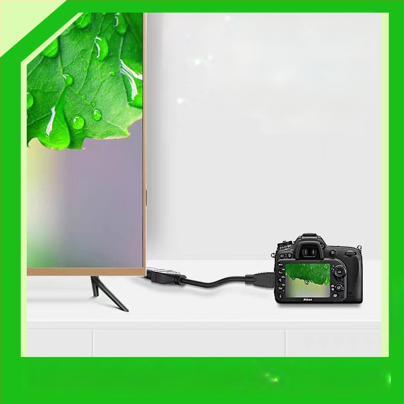 Καλώδιο επέκτασης Micro HDMI σε HDMI, Micro HDMI αρσενικό προς HDMI θηλυκό, αγωγοί από χαλκό χωρίς οξέωση με επίχρυση επίστρωση, HDMI γραμμή με γωνιακούς συνδέσμους