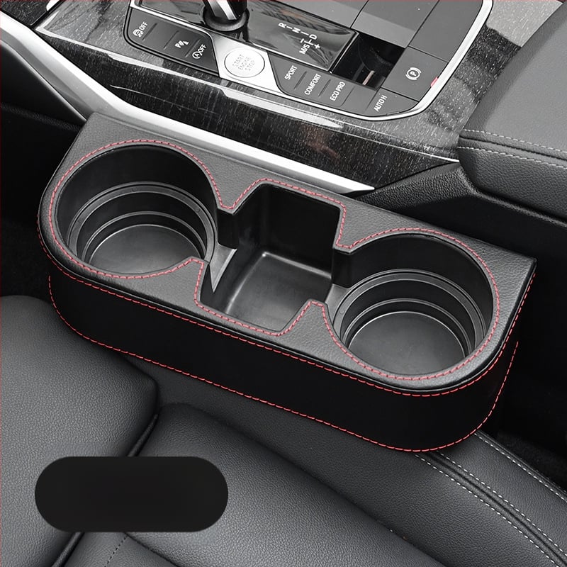 Pierre PU odinis puodelio laikiklis tarp sėdynių spragų