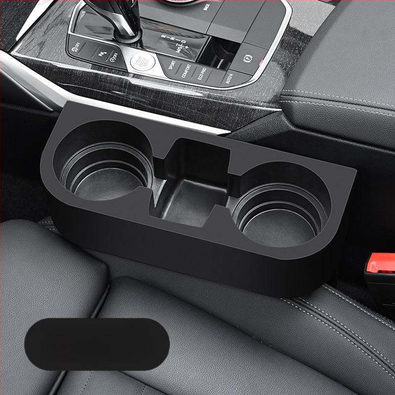 Pierre PU odinis puodelio laikiklis tarp sėdynių spragų