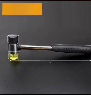 Gumijas galvas āmurs ar PVC kātu, izturīgs pret eksploziju un šokam, montāžai un dekorēšanai