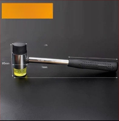 Gumijas galvas āmurs ar PVC kātu, izturīgs pret eksploziju un šokam, montāžai un dekorēšanai