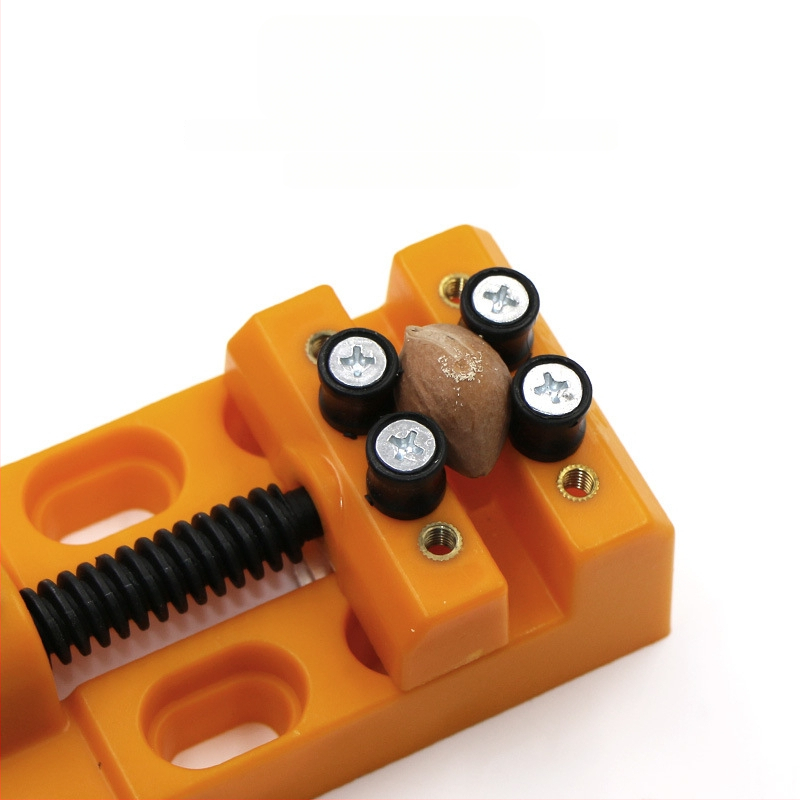 Bench vise – osam rupa, mini stolni stezaljka za rezbarenje Bodhi walnut Wenwan, Joist