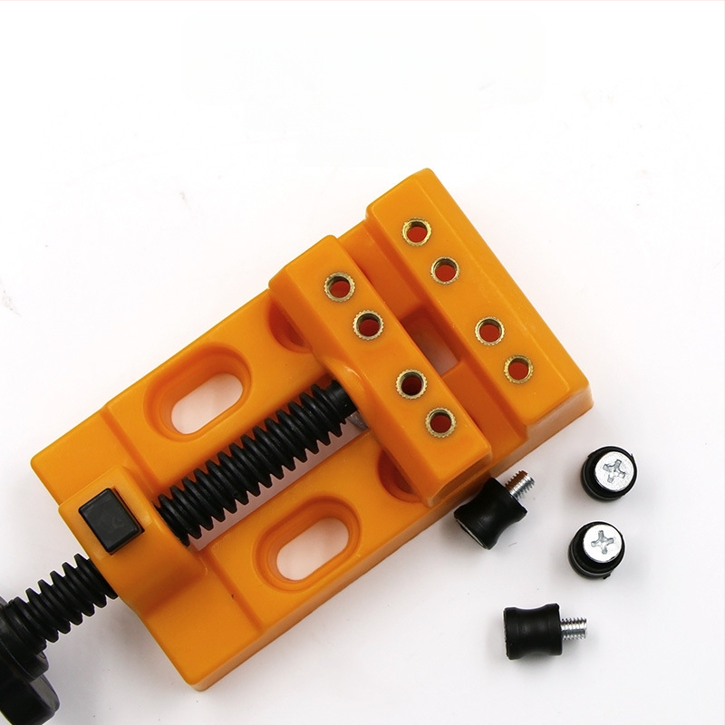 Bench vise – osam rupa, mini stolni stezaljka za rezbarenje Bodhi walnut Wenwan, Joist