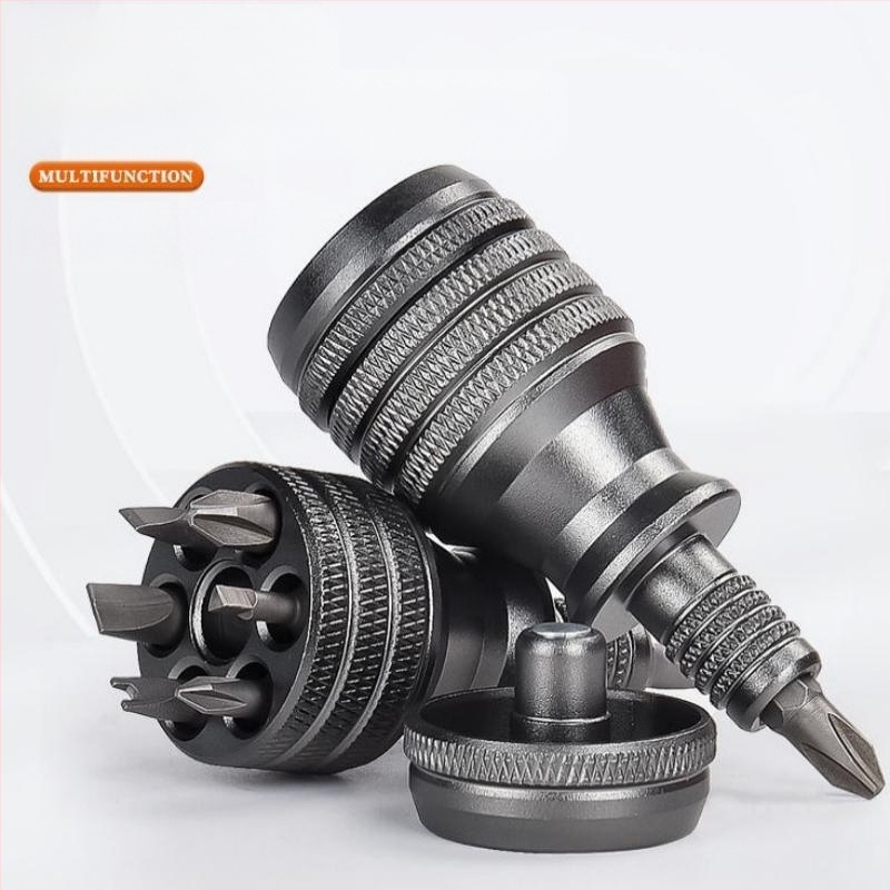 7-in-1 magnetinis atsuktuvas rinkinys iš chromo-vanadžio plieno mobiliems remontams (neizoliuotas, 0,12 kg)