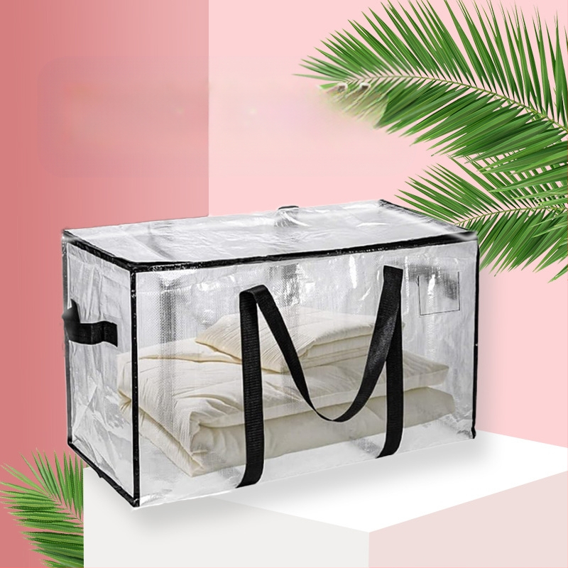 Didelės talpos PP audinio pervežimo maišas drabužiams – kompozitinė audinio pakavimo ir laikymo maišas