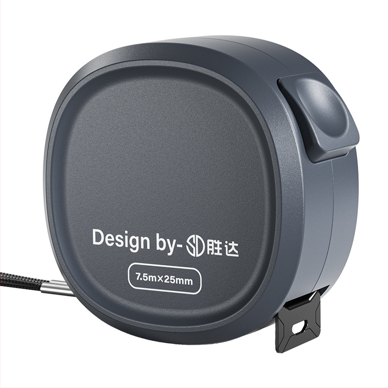 Sava užrakinama matavimo juostelė su plienine juosta, sustiprintas dizainas, atsparus korpusas, fluorescencinė juosta