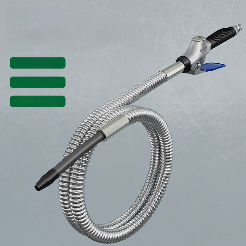 Wallvan пневматично оръдие за духане на прах, модел Stowable, алуминиева сплав, универсално за почистване и отстраняване на прах