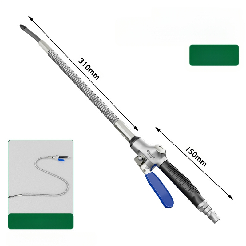 Wallvan пневматично оръдие за духане на прах, модел Stowable, алуминиева сплав, универсално за почистване и отстраняване на прах