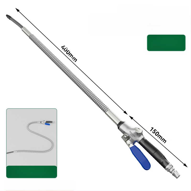 Wallvan пневматично оръдие за духане на прах, модел Stowable, алуминиева сплав, универсално за почистване и отстраняване на прах