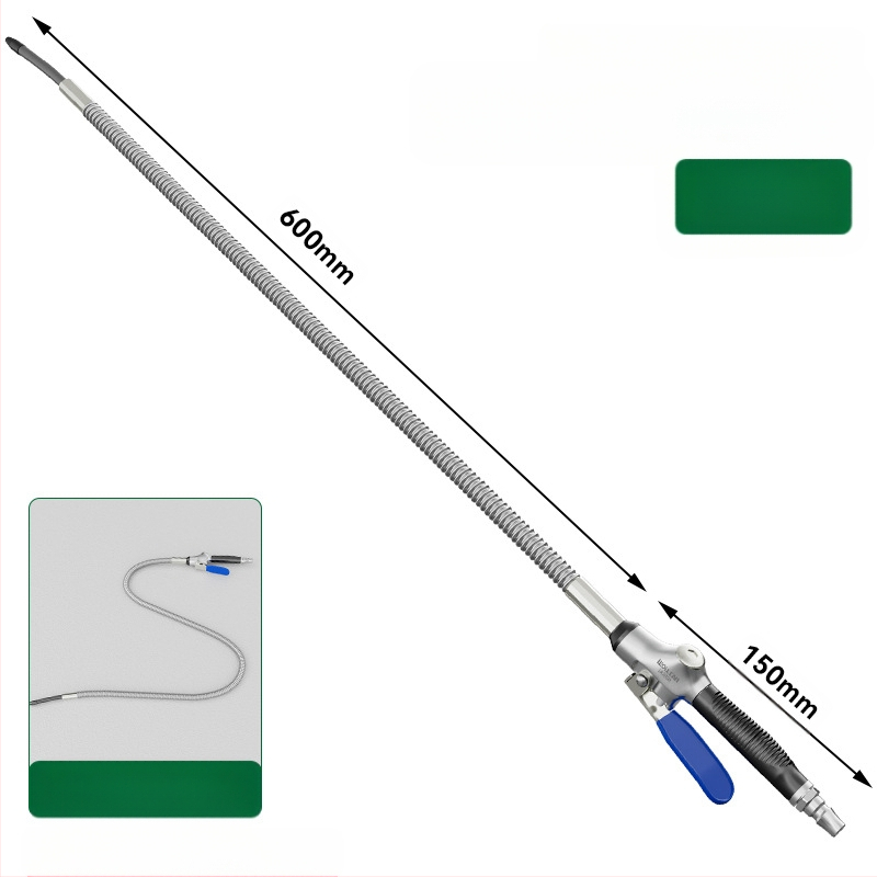 Wallvan пневматично оръдие за духане на прах, модел Stowable, алуминиева сплав, универсално за почистване и отстраняване на прах