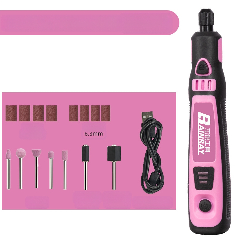 Електрическа мини полировачна машина – литиево презареждаща се, 3.6V, фиксирана скорост, за DIY полиране и рязане