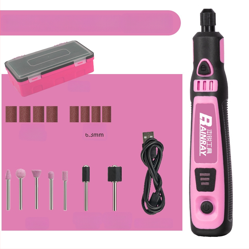 Електрическа мини полировачна машина – литиево презареждаща се, 3.6V, фиксирана скорост, за DIY полиране и рязане