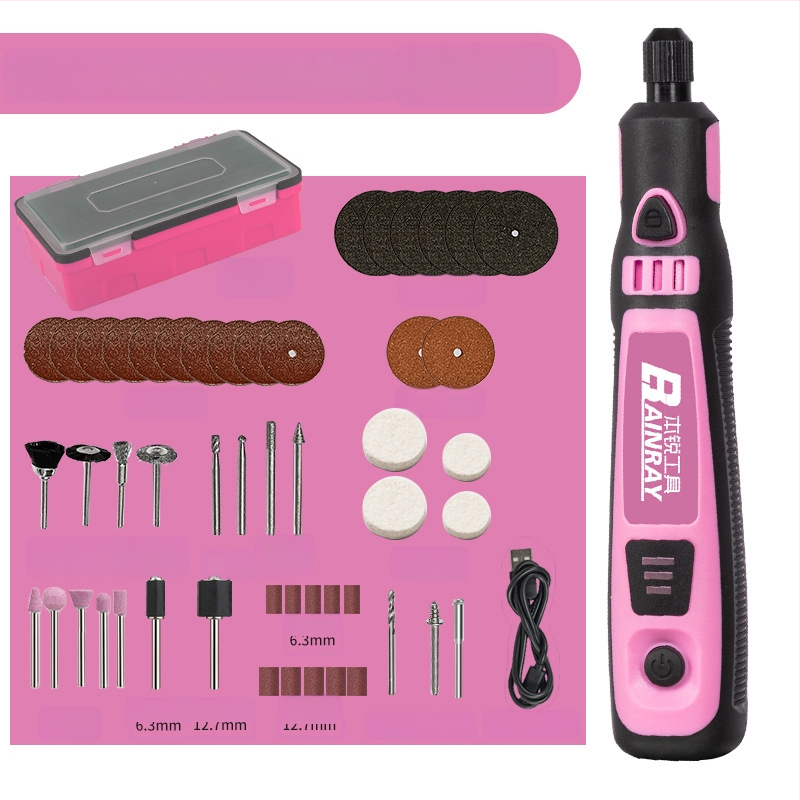 Електрическа мини полировачна машина – литиево презареждаща се, 3.6V, фиксирана скорост, за DIY полиране и рязане