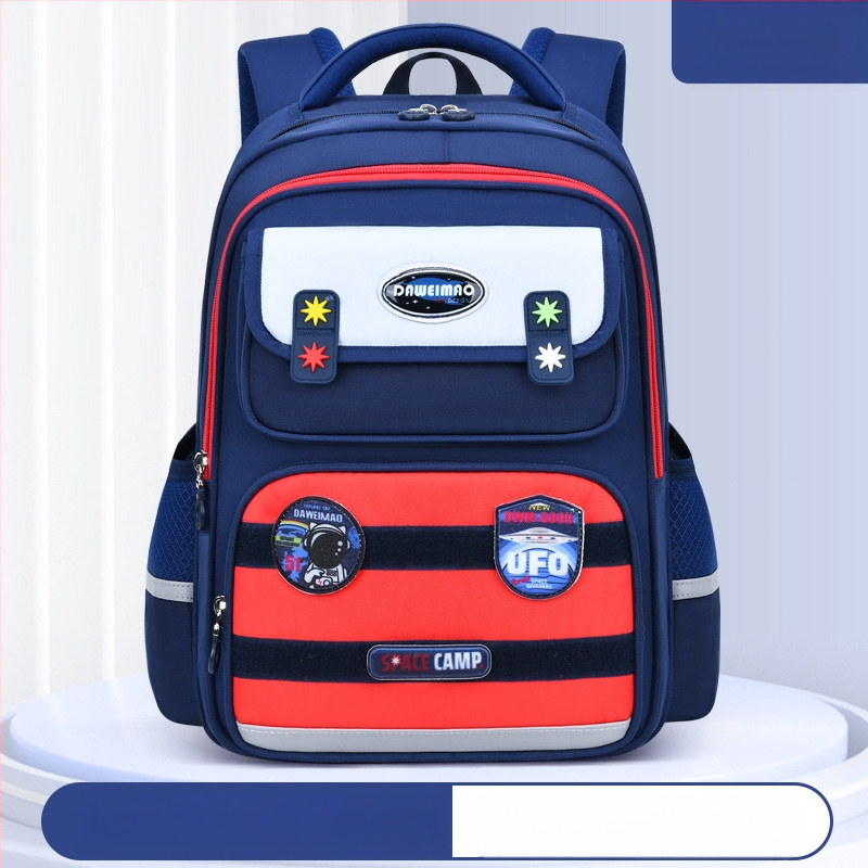 Σακίδιο για μαθητές δημοτικού Big Tail Cat 6917, Oxford ύφασμα, αναπνεύσιμο, αδιάβροχο, ανθεκτικό στη φθορά, καμπύλος ιμάντας ώμου