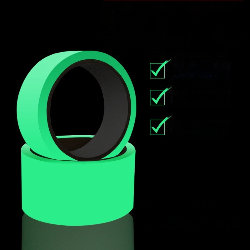 PET pamats trepju drošības lente, luminescējoša un pretslīdoša, piemērota kāpņiem, vannas istabai un viesnīcai, drukājama