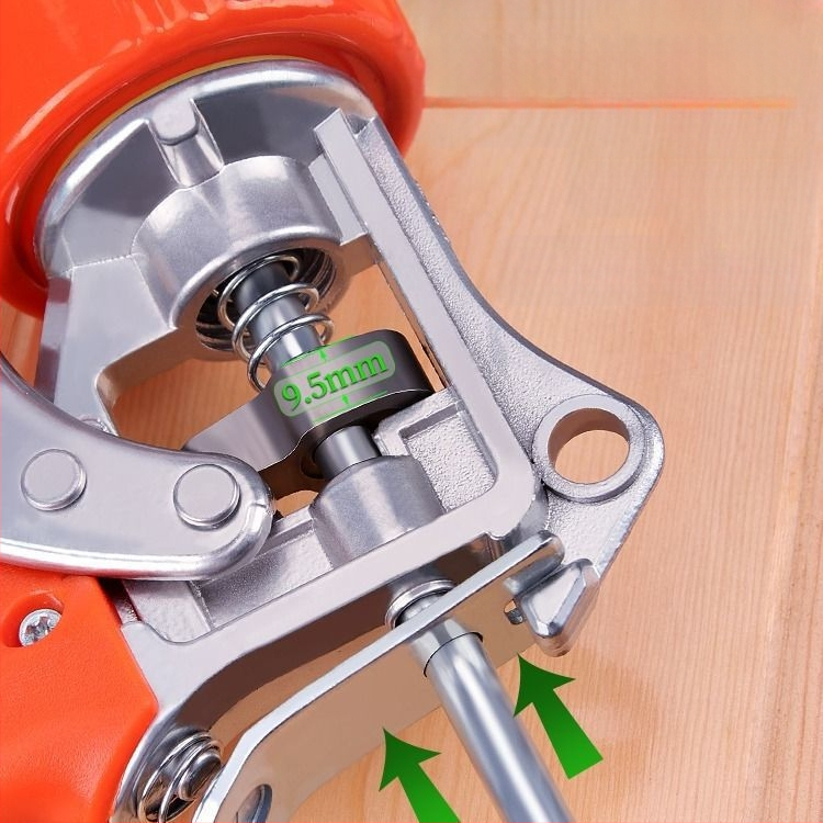 Пистолет за силиконово лепило за стъкло — спестяващ труд домашен модел (серия: Glass glue gun; макс налягане: 0-999; тегло: 0-550)