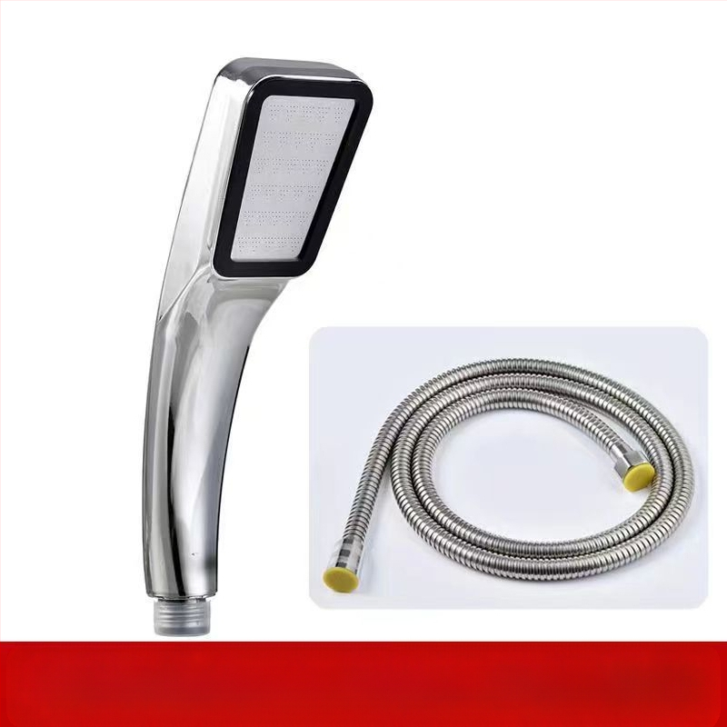 300-дупкова душ глава с повишено налягане, кръгла ABS, стенен монтаж, UV покритие