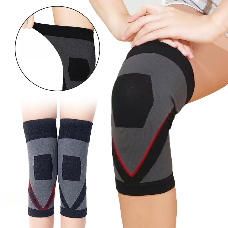 Kelių apsaugos dviratininkams, nailono medžiaga, kvėpuojanti, šilta, neslystanti, vėjo atsparios