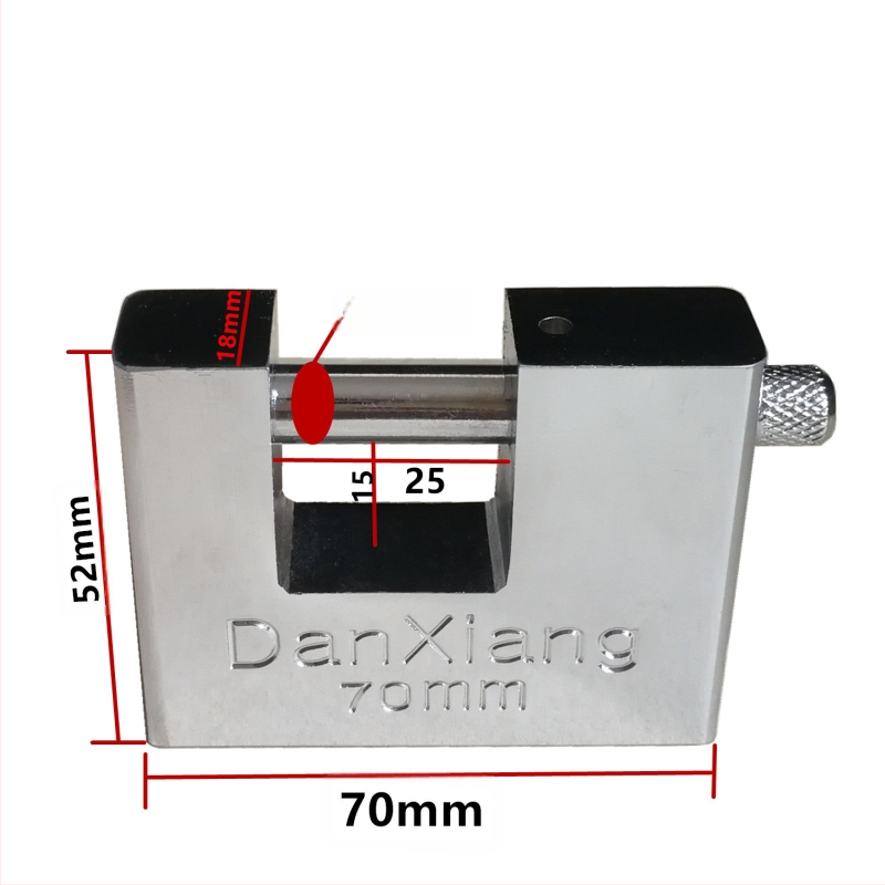 DanXiang E Type κλειδαριά ασφαλείας, σιδερένια, για ντουλάπια περιουσίας, μηχανήματα arcade και πόρτες, μοντέρνος μινιμαλιστικός σχεδιασμός