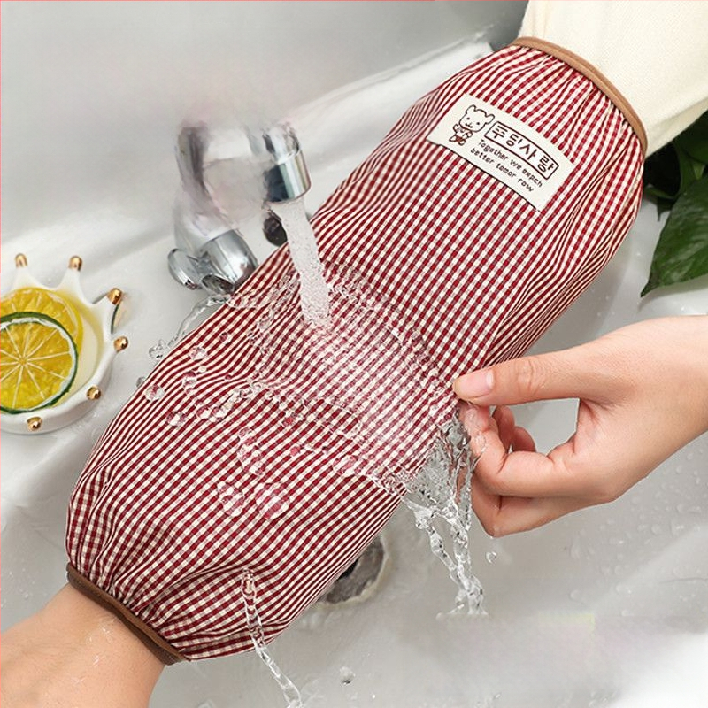 PVC προστατευτικά μανίκια κατά της μόλυνσης, σχεδιασμός εμπνευσμένος από χωρίς-μανίκια ποδιά, μοντέρνο μινιμαλιστικό στιλ, για ενήλικες