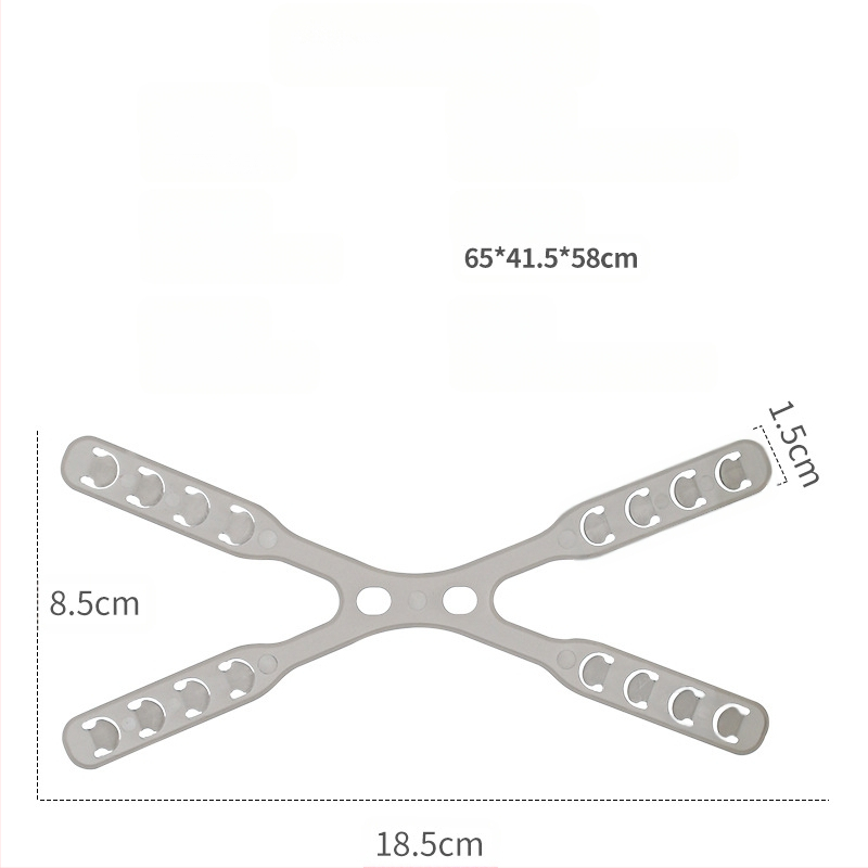 Kaukės ausų apsaugos prietaisas su reguliuojama sagtimi, nugarinis dėvėjimas, oppopp medžiaga, unisex suaugusiesiems