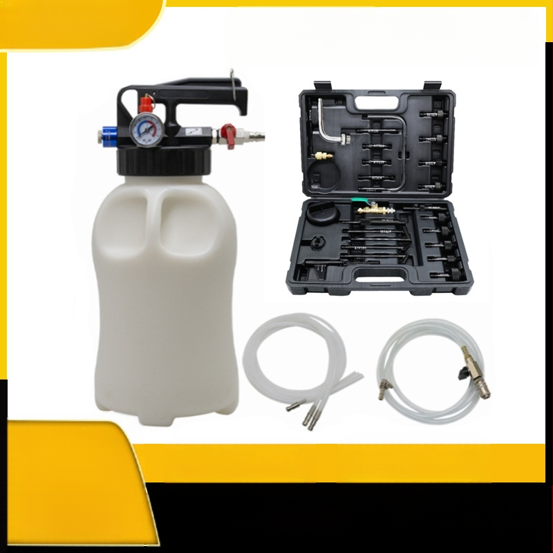 Ръчно устройство за смяна на спирачна течност в автомобил – въздушно задвижван попълнител, Changyi, PP пластмаса