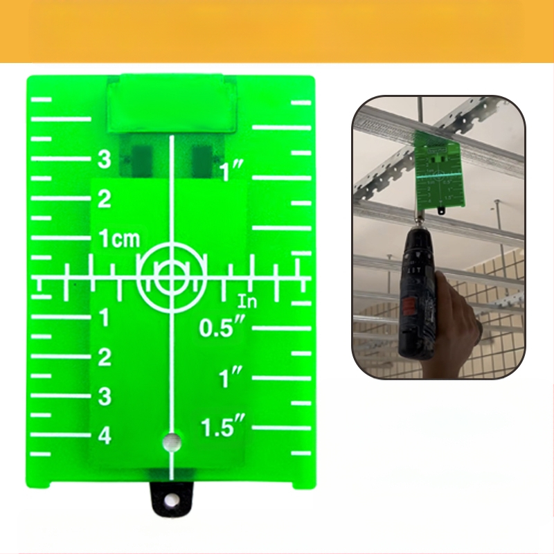 Επίπεδο λέιζερ με μαγνητική πλάκα στόχου και υπέρυθρες/ορατές ακτίνες για ευθυγράμμιση οροφής